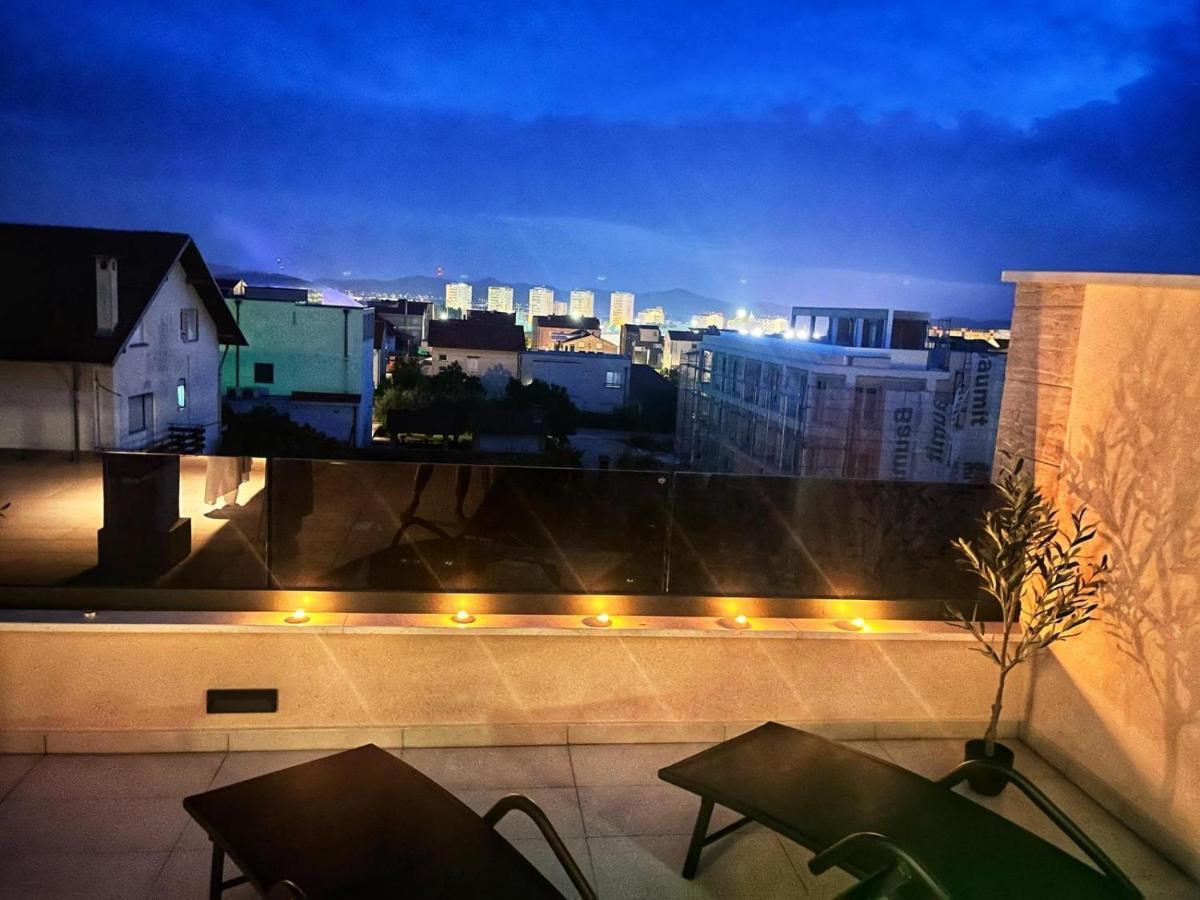 扎达尔Olive Oasis Penthouse With Jacuzzi公寓 外观 照片