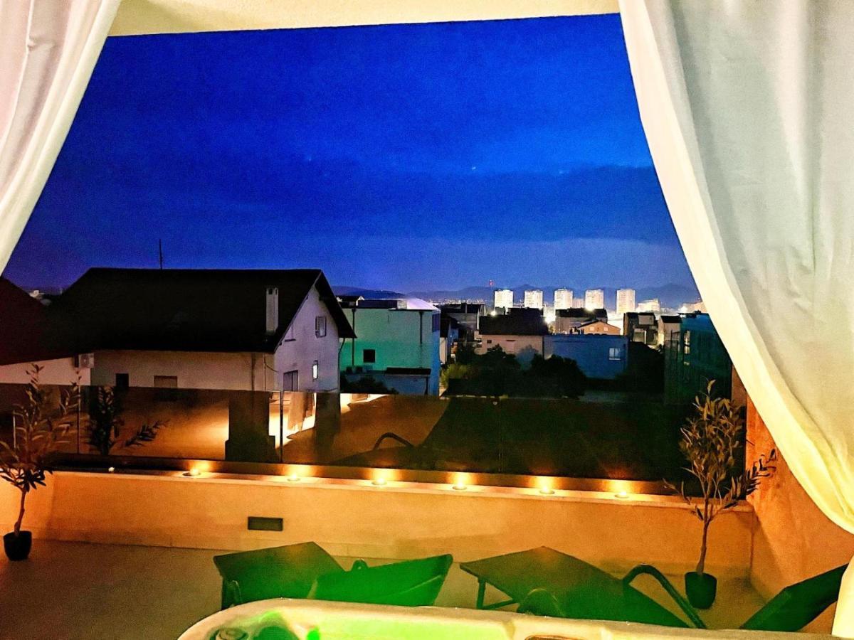 扎达尔Olive Oasis Penthouse With Jacuzzi公寓 外观 照片